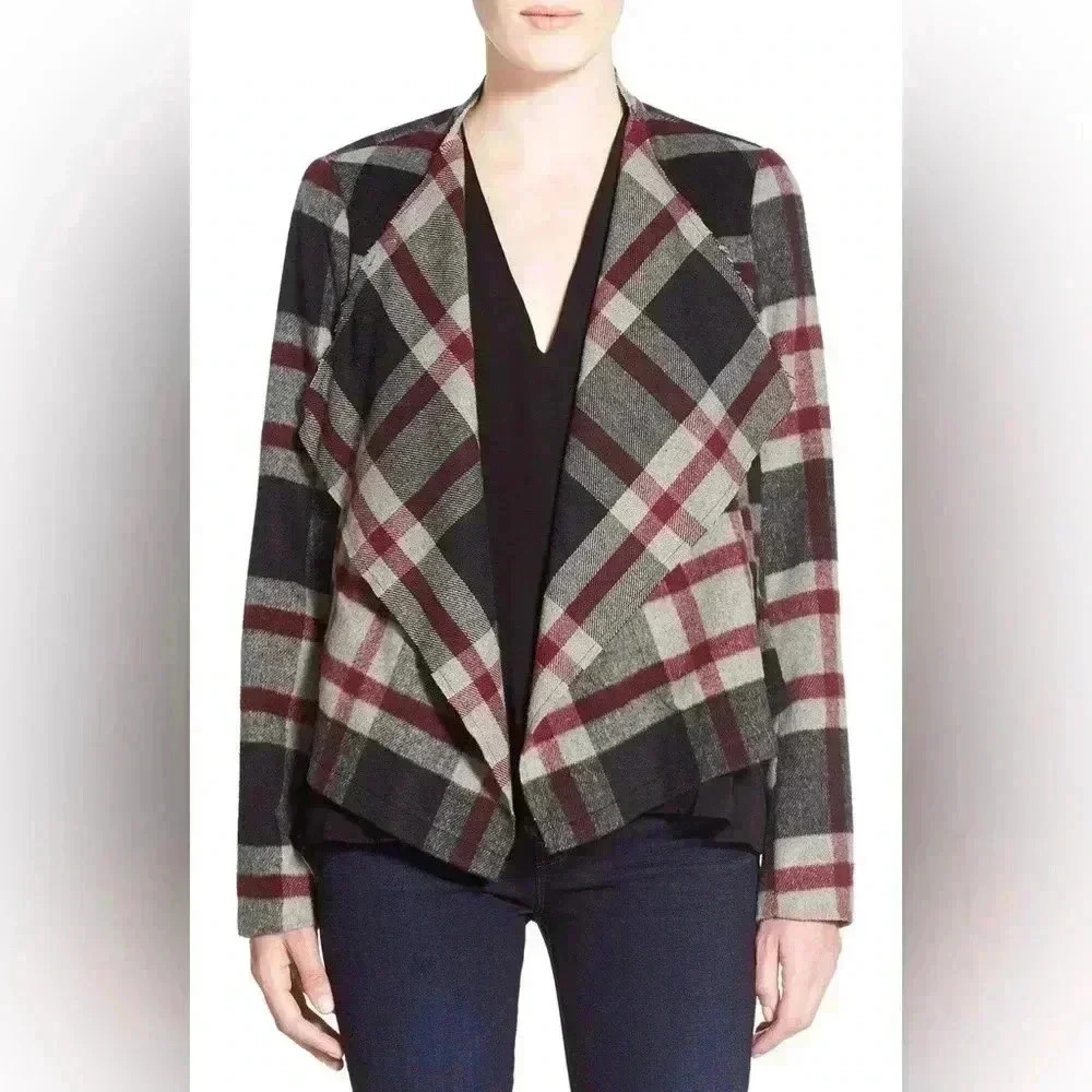 Cupcakes and Cashmere‎ - 'Alta' Plaid Jacket